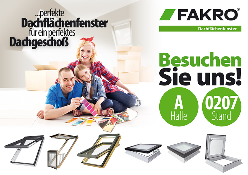 FAKRO auf der BAUEN & ENERGIE