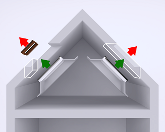 Komplette thermische Sanierung des Dachgeschosses mit Einbau von Dachfenstern